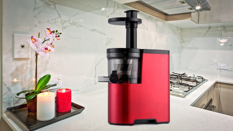 Cold Press Slow Juicer Red