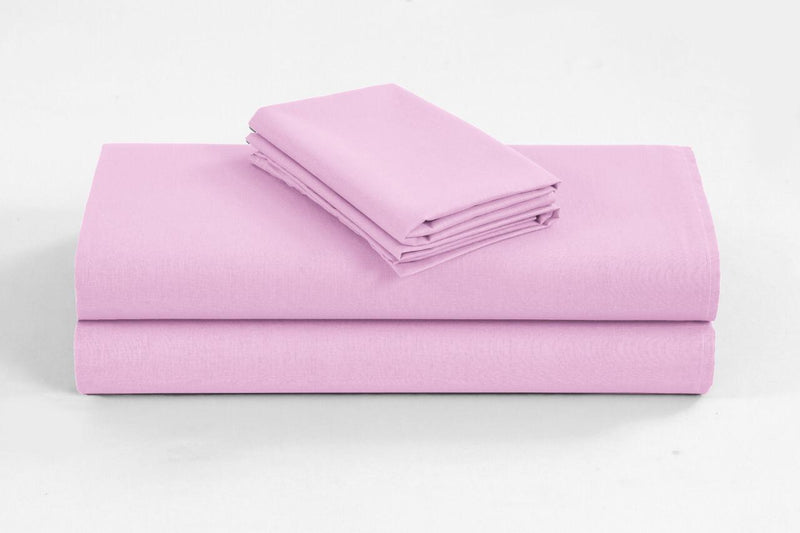 Linen 1200TC Organic Cotton Sheet Sets - Super King Size Pink