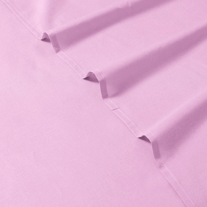 Linen 1200TC Organic Cotton Sheet Sets - Single Size Pink