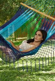 Bostin Life Resort Style Fringed King Size Hammock - Oceanica Home & Garden > Outdoor Living