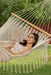 Bostin Life Resort Style Fringed Queen Size Hammock - Cream Home & Garden > Outdoor Living