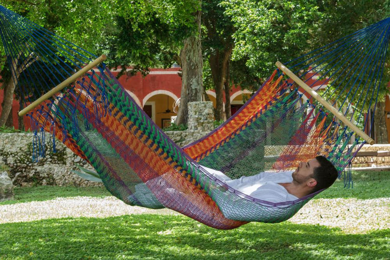 Bostin Life Resort Style No Fringe Queen Size Hammock - Mexicana Home & Garden > Outdoor Living