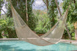 Bostin Life Super Nylon Jumbo Size Hammock - Cream Home & Garden > Outdoor Living