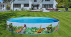 Bostin Life Swimming Pool Above Ground Kids Play Fun Inflatable Round Pools Home & Garden >